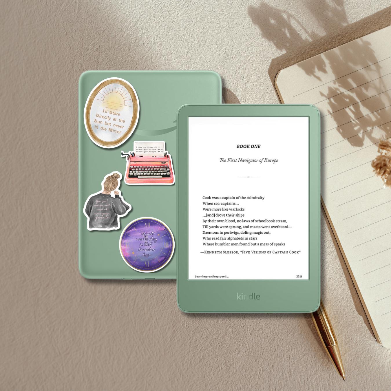 Taylor Swift Inspired Sticker Collection for Kindle, Water Bottle, Laptop, Mirror, Notebook, Merch, Swiftie Gifts