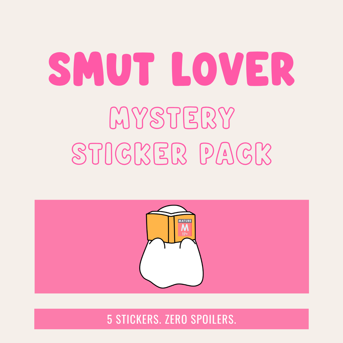 Smut Lover Mystery Sticker Pack
