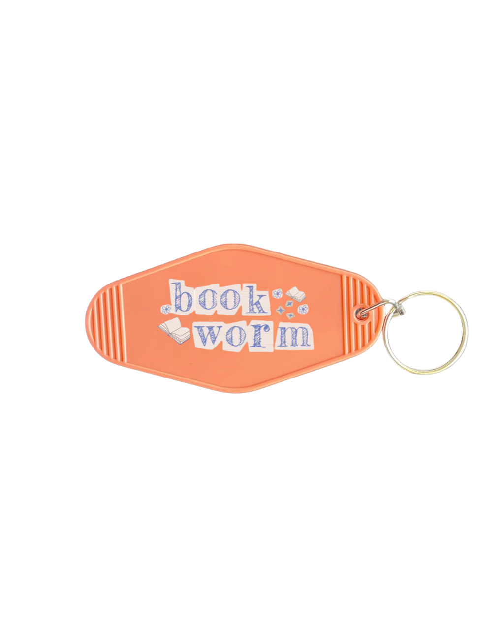 Book Worm Keychain