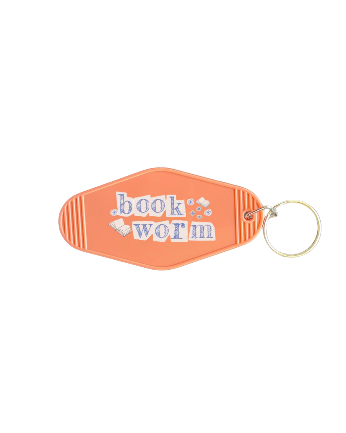 Book Worm Keychain