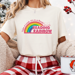 Reading Rainbow Inspired T-Shirt in Heather Natural