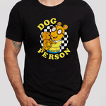 Dog Person Arthur Inspired T-Shirt in Heather Black