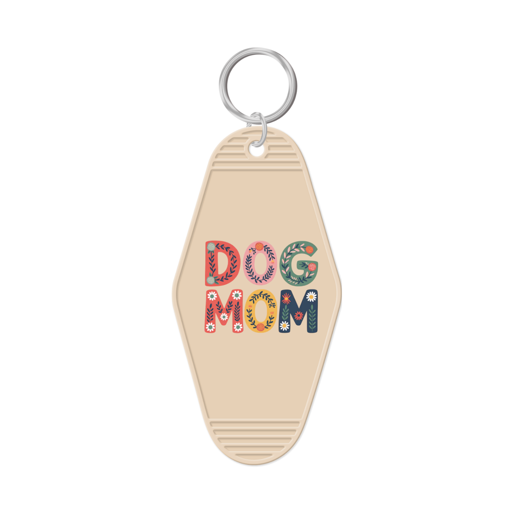 Dog Mom V2 Keychain