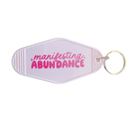 Manifesting Abundance Ombre Keychain