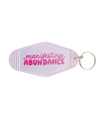 Manifesting Abundance Ombre Keychain
