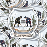 Boy Aquarium Sticker