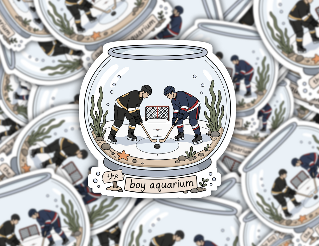 Boy Aquarium Sticker