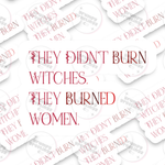 Hell Hath No Fury Sticker Pack
