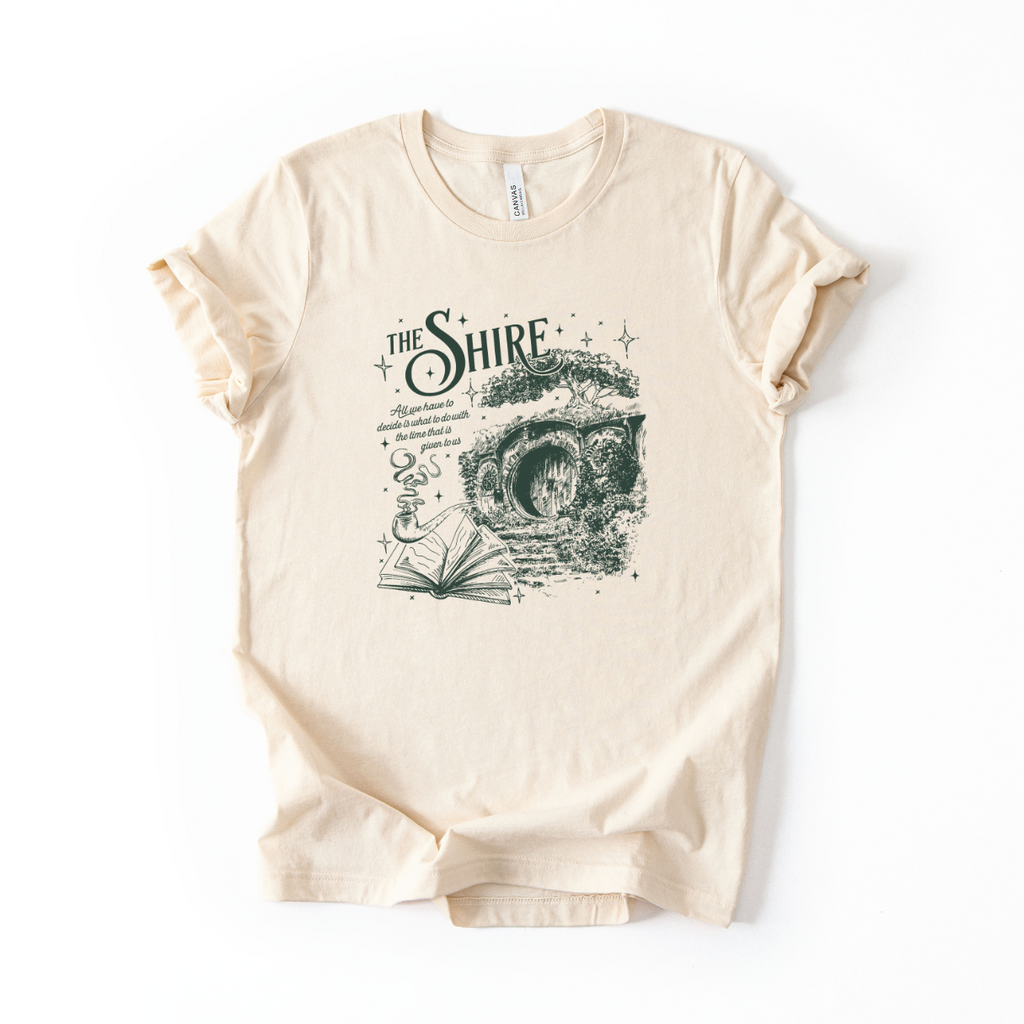The Shire LOTR T-Shirt in Heather Natural