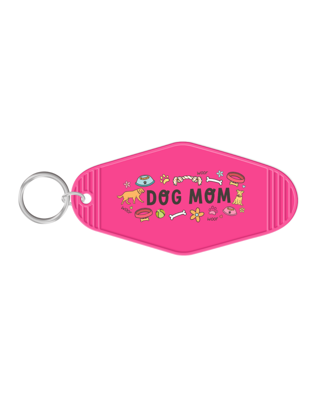 Dog Mom Keychain