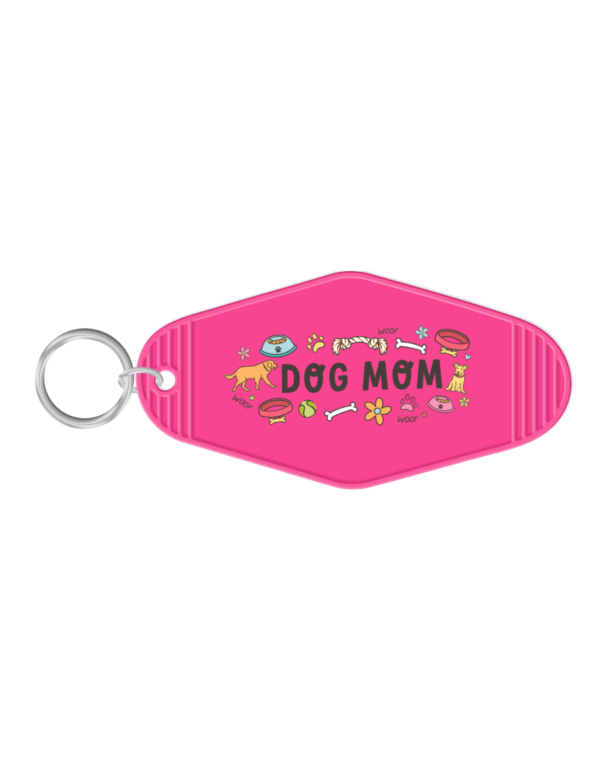 Dog Mom Keychain