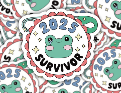 2025 Survivor Sticker