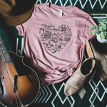 Book Heart T-Shirt