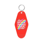 Due To Personal Reasons Fuck This Keychain