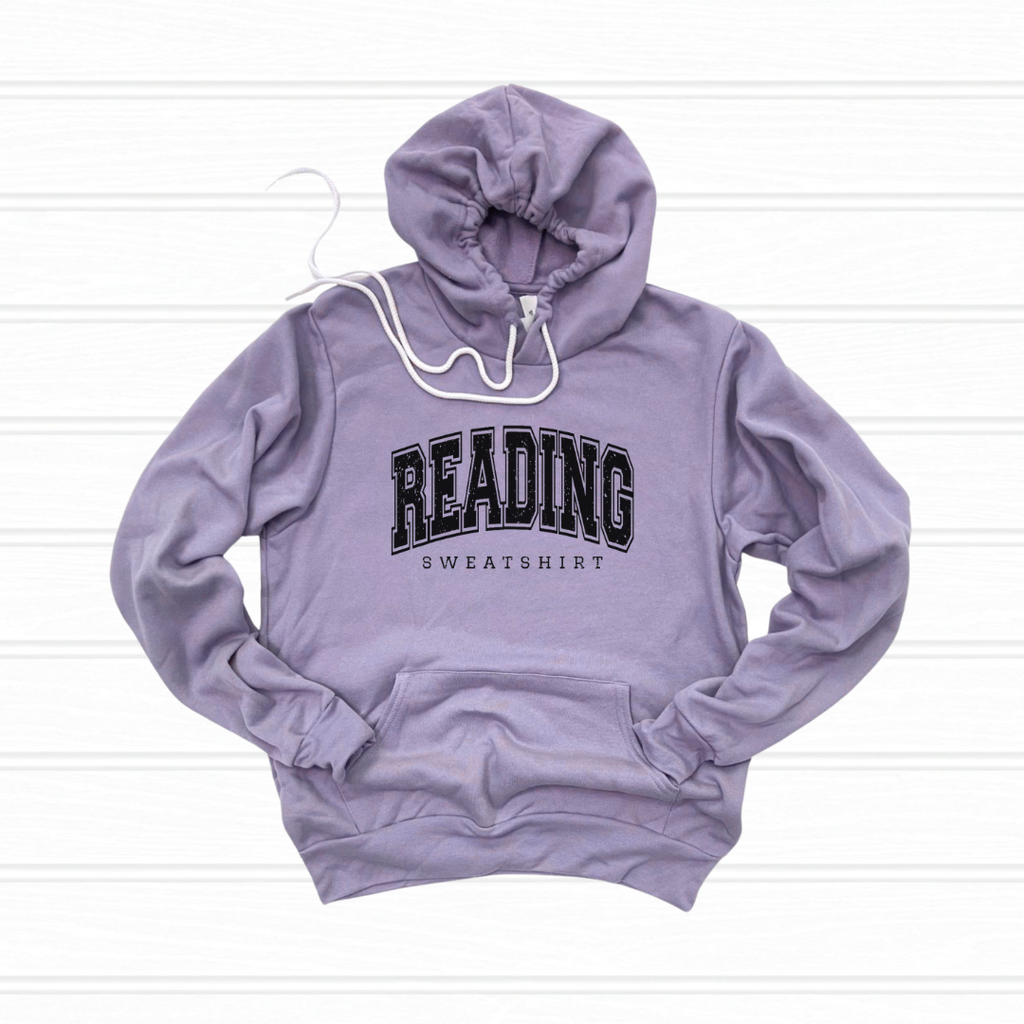 Reading Sweatshirt T-Shirt in Dark Lavender