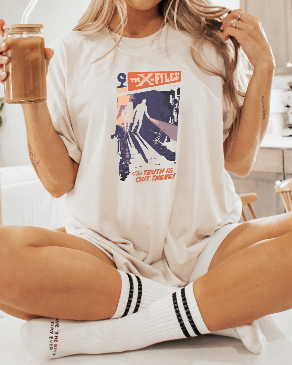 The X-Files T-Shirt in Heather Natural