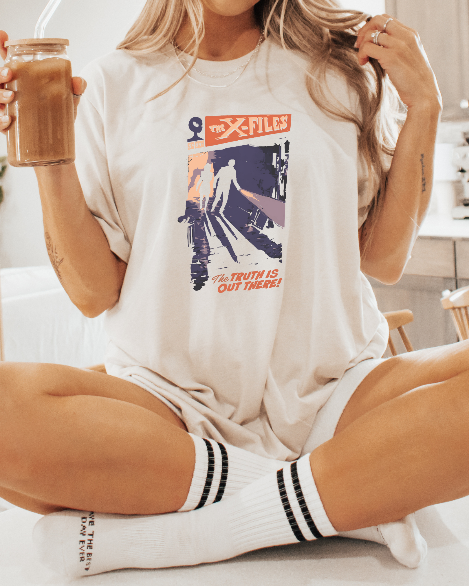 The X-Files T-Shirt in Heather Natural