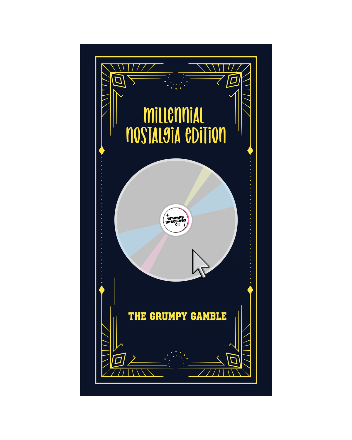 The Grumpy Gamble - Millennial Nostalgia Edition Sticker Pack