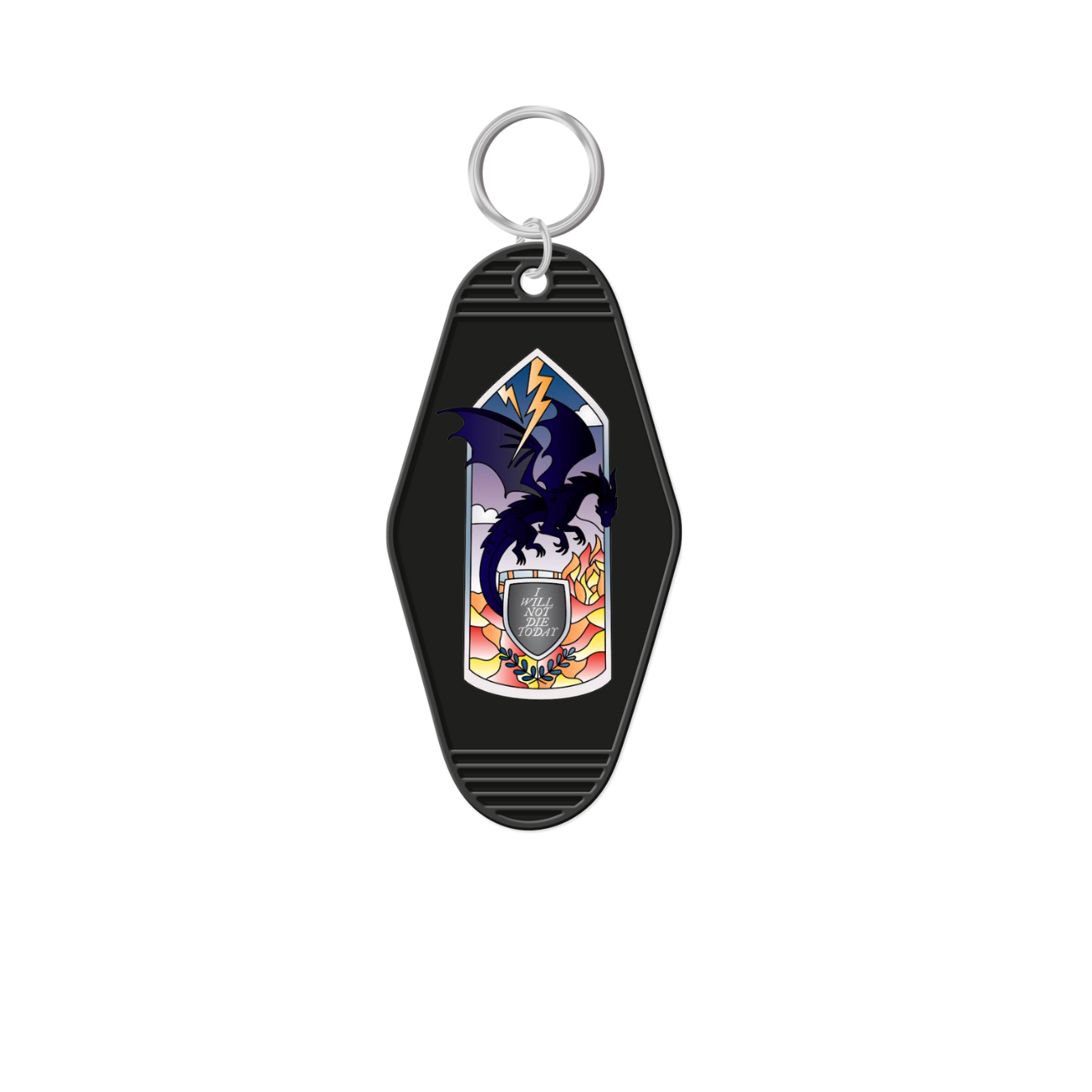 Fourth Wing Inspired Dragon Keychain