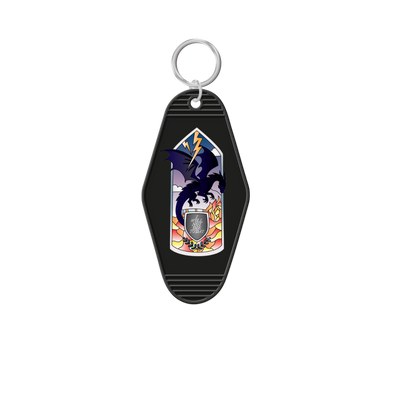 Fourth Wing Inspired Dragon Keychain