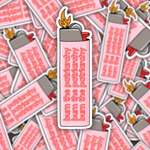 Burn The Patriarchy Sticker