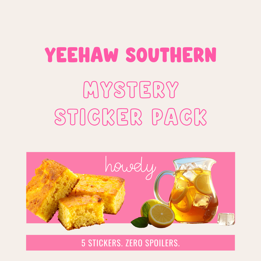 Yeehaw Southern Mystery Sticker Pack