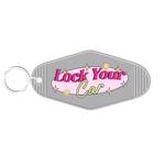 Lock Your Car Keychain