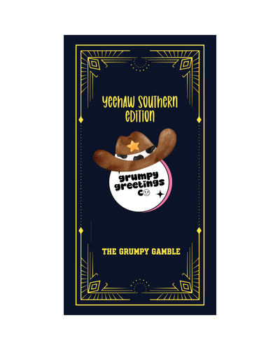 The Grumpy Gamble - Yeehaw Southern Sticker Pack Edition