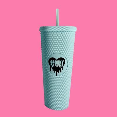 Limited Edition Spooky Heart Studded Tumbler