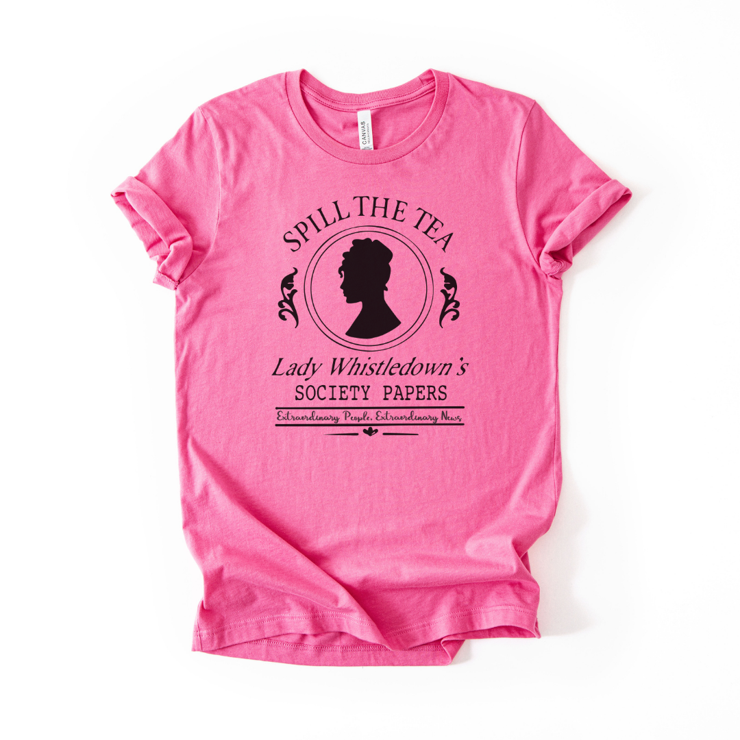 Spill The Tea Bridgerton Inspired T-Shirt