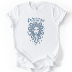 Petrify The Patriarchy T-Shirt in White