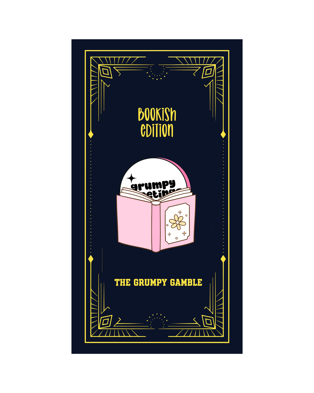 The Grumpy Gamble - Bookish Sticker Pack Edition