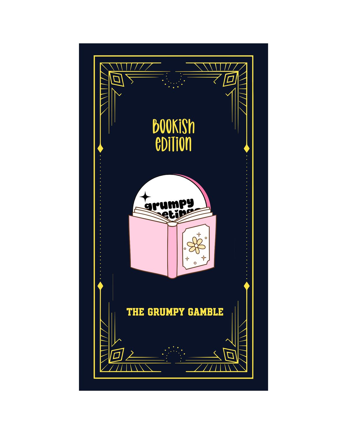 The Grumpy Gamble - Bookish Sticker Pack Edition