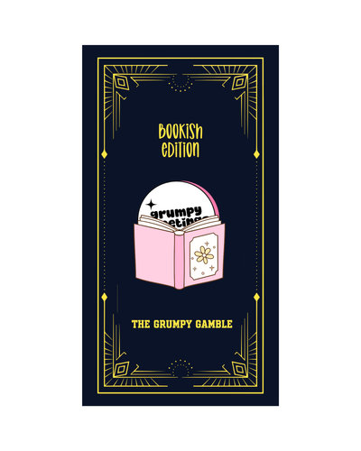 The Grumpy Gamble - Bookish Sticker Pack Edition