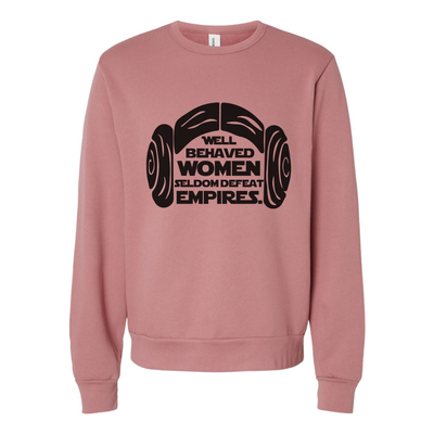 Leia Inspired Crewneck in Mauve