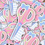 If He Lays Hands on You, Cut Them Off Sticker