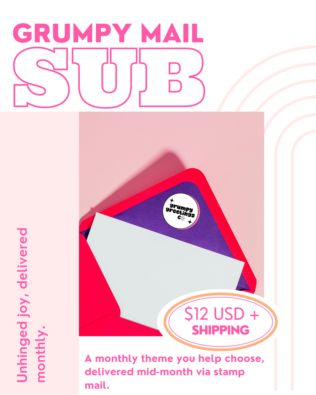 Grumpy Mail Club Subscription
