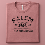 Salem They Missed One Halloween Unisex T-Shirt