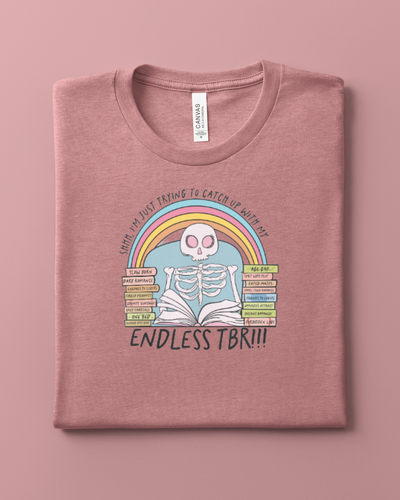 Endless TBR Skeleton T-Shirt
