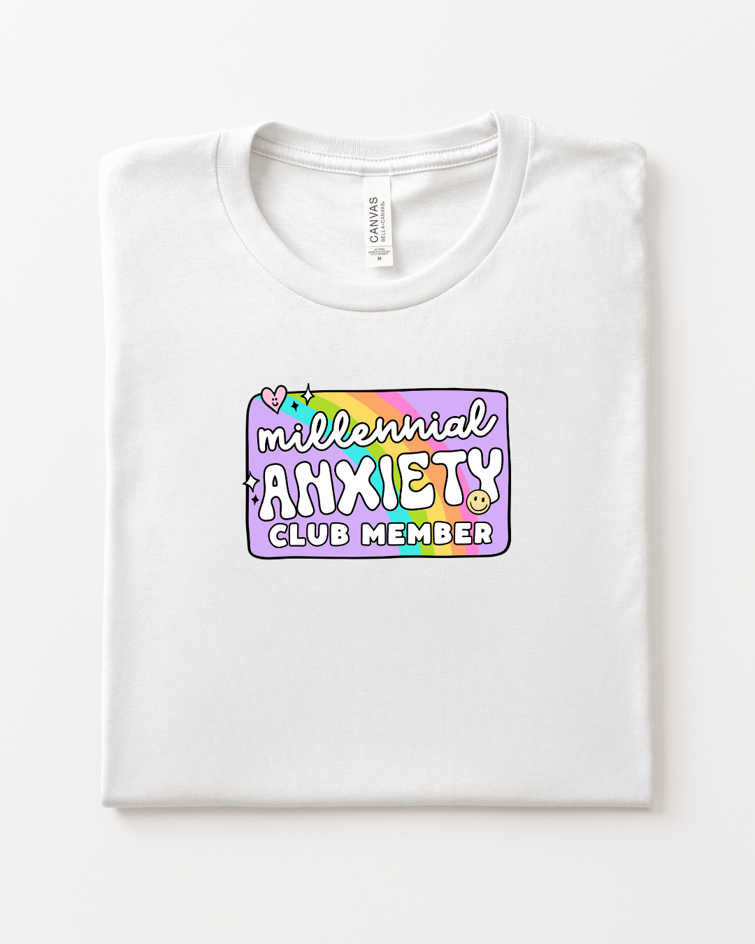 Millennial Anxiety Club Member T-Shirt