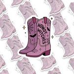 Howdy Witches Sticker