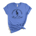 Enemies To Lovers T-Shirt in Heather Columbia Blue