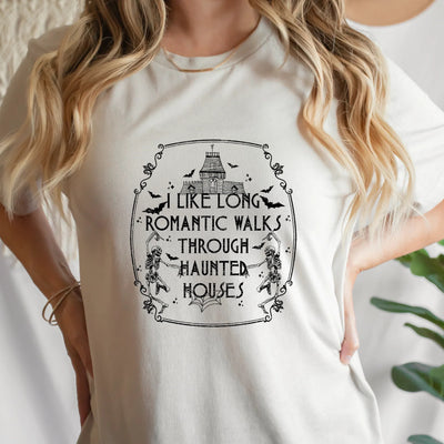 I Like Long Romantic Walks T-Shirt