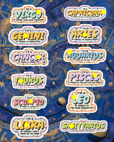 Choose Your Zodiac Sticker
