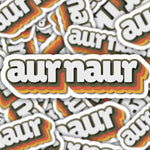 Aur Naur Sticker