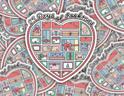 25 Days of Bookmas Sticker