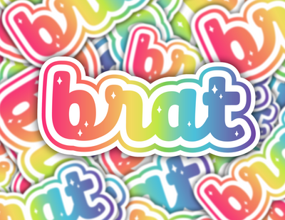 Brat Sticker