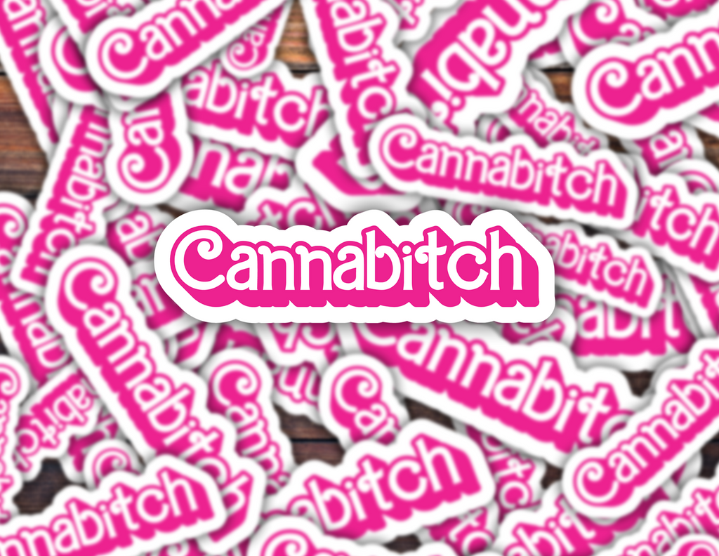 Cannabitch Sticker