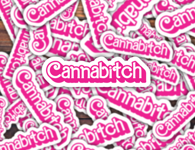 Cannabitch Sticker