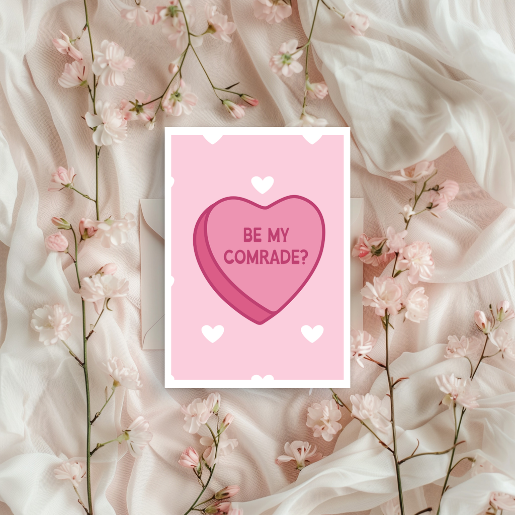 Be My Comrade? Valentine's Day Card